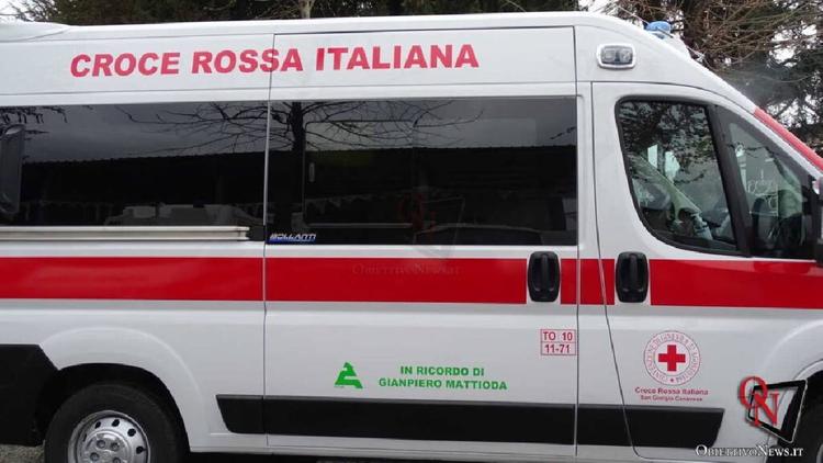 Feletto incidente ragazzino caduto in via Chiala
