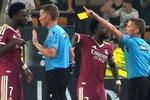 El momento en que Hernández Hernández amonestó a Vinicius y que indigna a Mourinho: "Es el capitán"