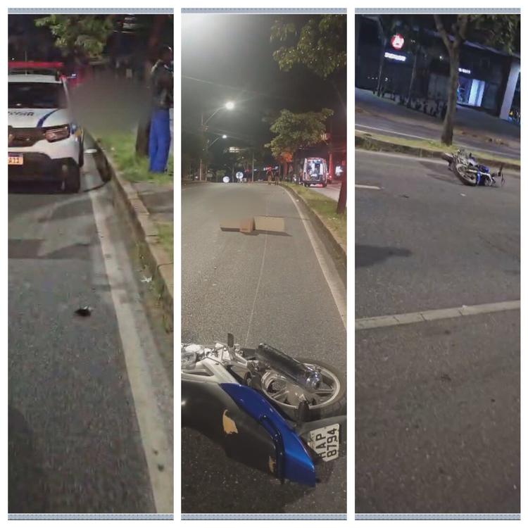 Funcionário de restaurante morre após perder controle de moto em BH