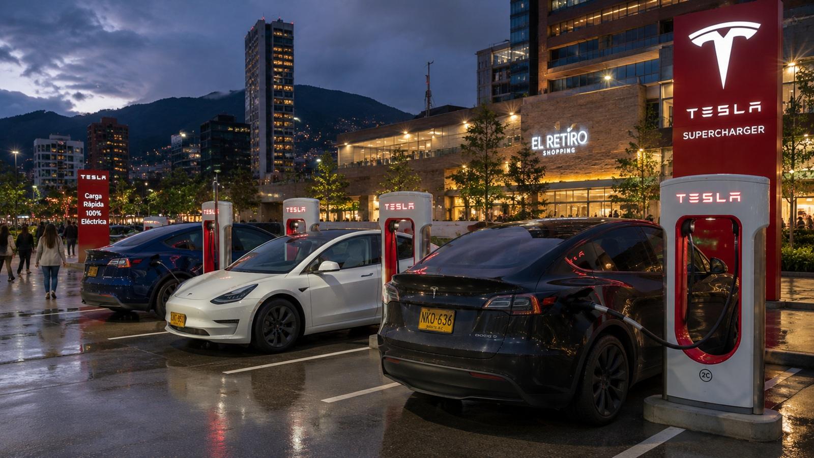 Tesla Launches First Supercharger Stations in Colombia With Bogotá, Medellín Rollout