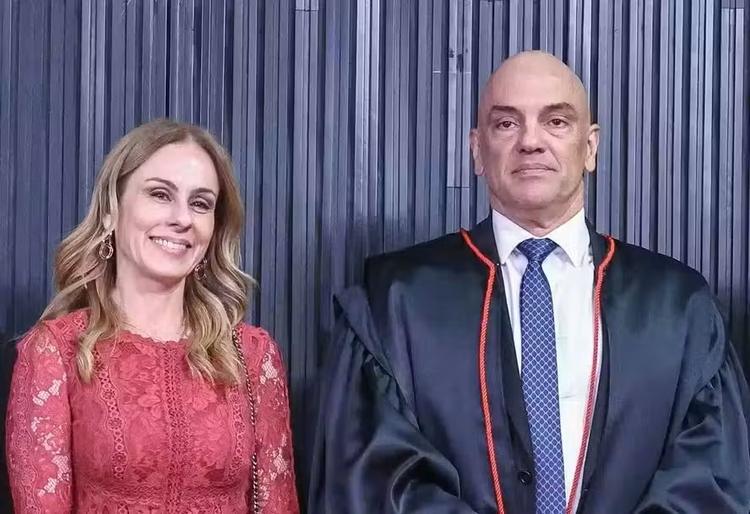 Moraes teria editado contrato de R$ 130 milhões de sua mulher com Vorcaro