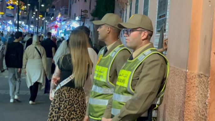 قبعات جديدة تعزز الزي الرسمي للقوات المساعدة بمراكش