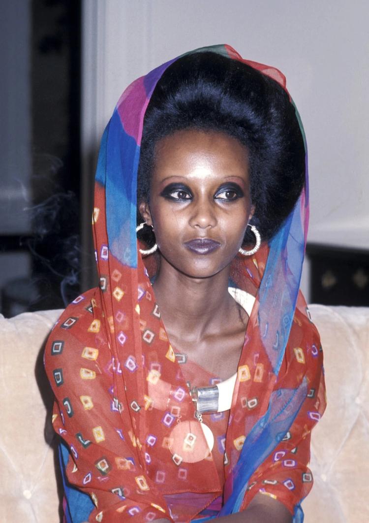Iman's Press Party - October 15, 1975
