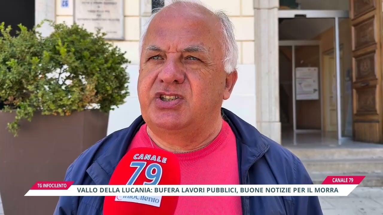 Vallo della Lucania: bufera lavori pubblici, buone notizie per il Morra