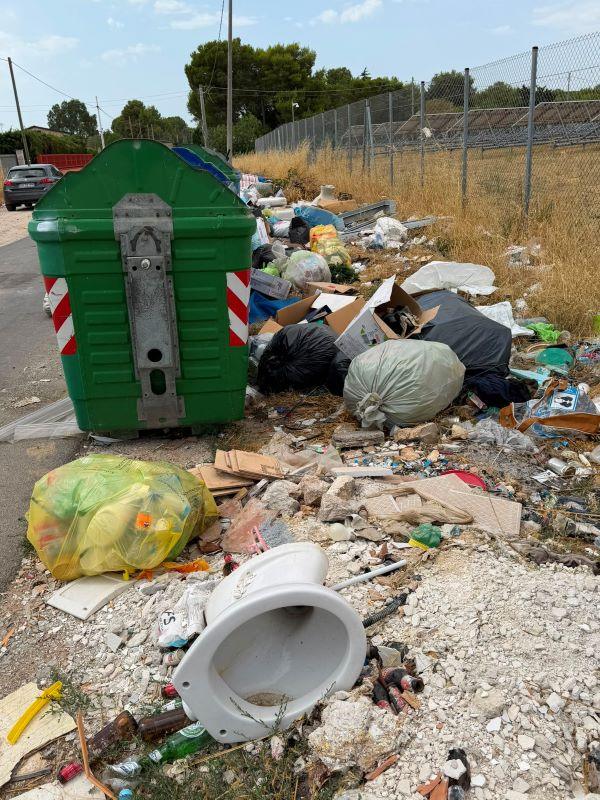 Nel Barese 86 denunce in 6 mesi per l’abbandono di rifiuti sulle strade