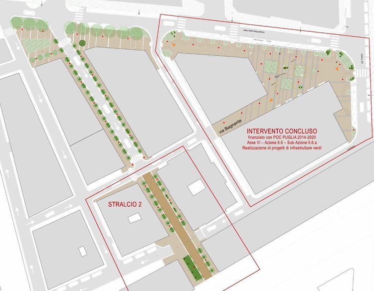 Foggia candida la rigenerazione verde di viale della Repubblica e via S. Maria della Neve