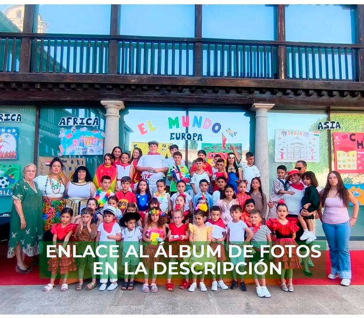 📚🌍 Clausura del Club de Lectura Infantil y la Ludoteca 2025-2026 🌍📚 En la tarde de ayer, el patio de la Biblioteca M...
