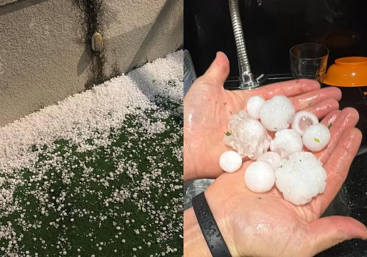 Municípios da Grande Florianópolis cancelam aulas após temporal com granizo; veja unidades