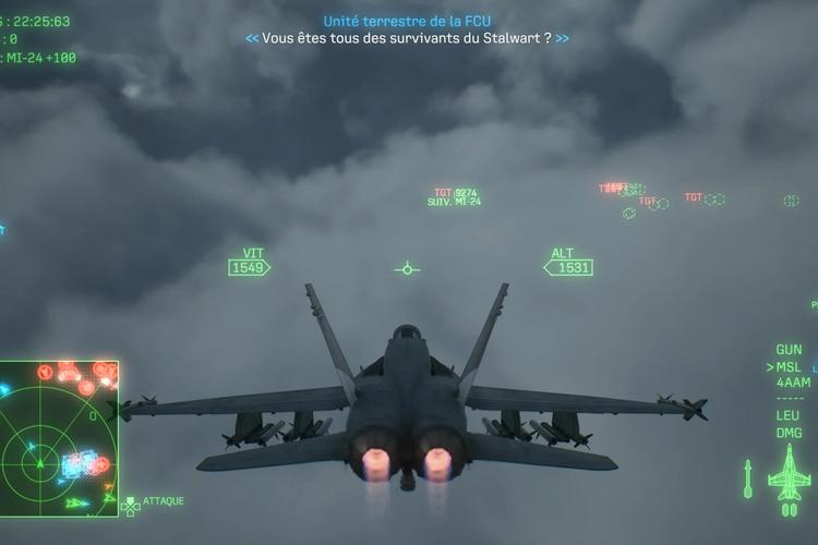 Combat Aérien Ace Combat 8