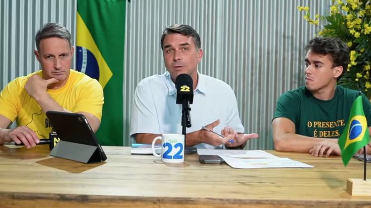 Tecnicamente empatado com Lula, Flávio Bolsonaro comemora Datafolha: 'Pode ter certeza que é muito mais na frente'