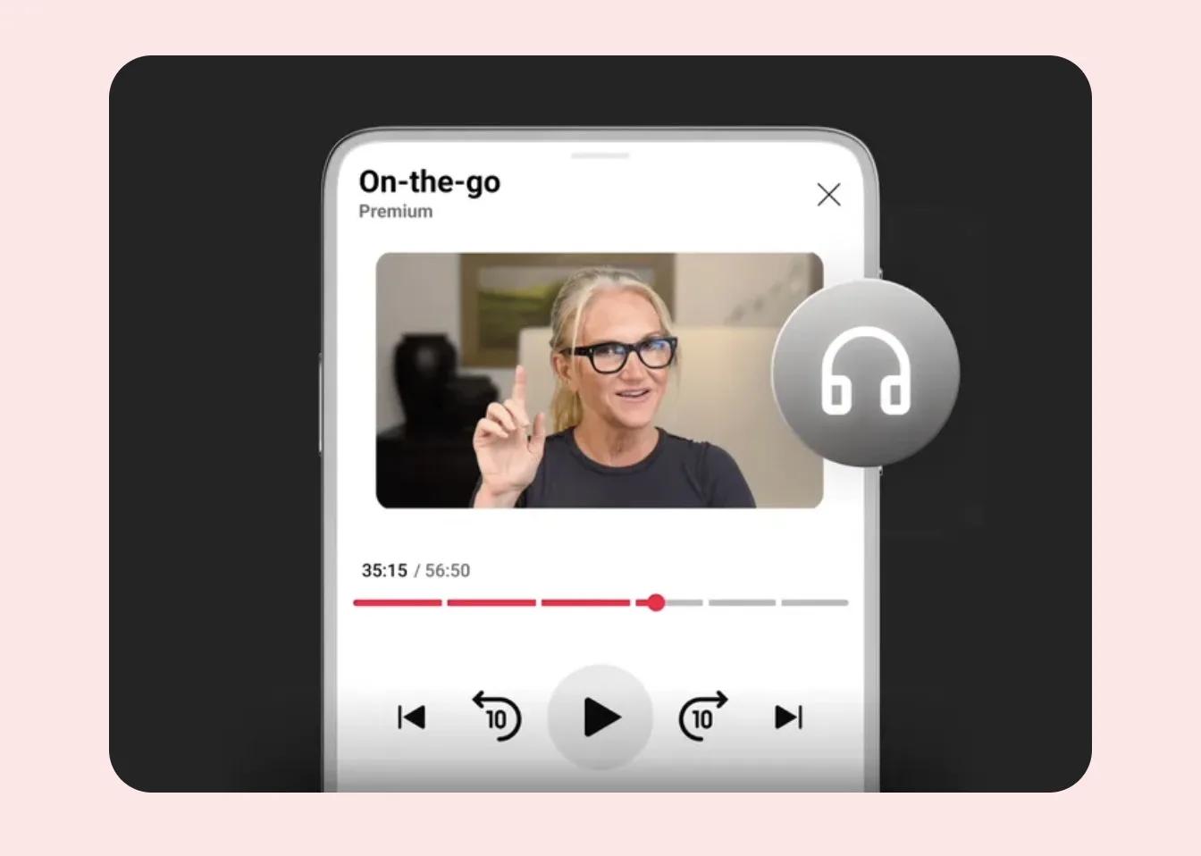 YouTube Premium muscle son jeu pour les podcasts avec l’IA et un mode d’écoute nomade