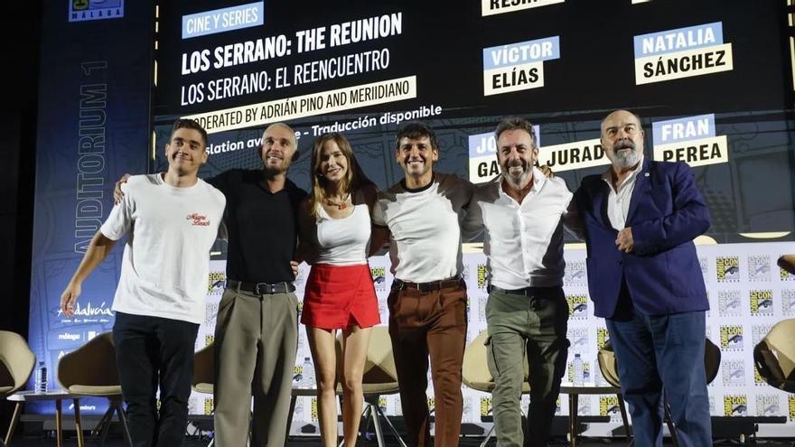 La Comic Con Málaga desvela el misterio: a los intérpretes de 'Los Serrano' les gustó el final de la serie