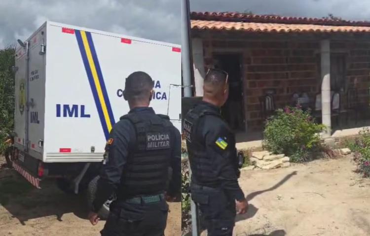 Mulher é morta a tiros dentro de residência em Salgado; companheiro da vítima foi preso