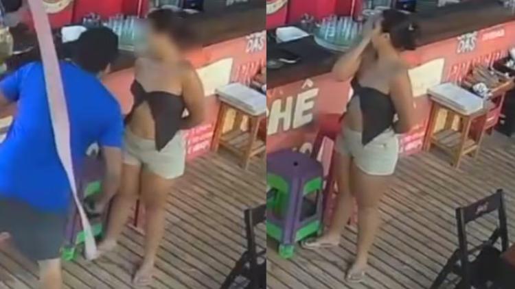 Turista que cuspiu em garçonete no litoral do PI é indiciado; homem é oficial de justiça do PA, segundo delegado