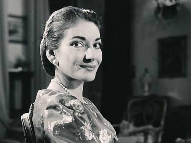 Greek opera singer Maria Callas in 1958