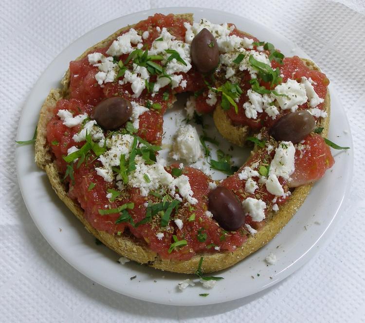 Dakos: The Specialty From Crete is World’s Best Salad
