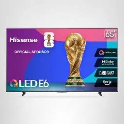 Hisense 65-inch E6 Series QLED 4K Fire TV