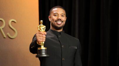 Michael B. Jordan admite que ainda não sabe onde guardar seu Oscar por ‘Pecadores’