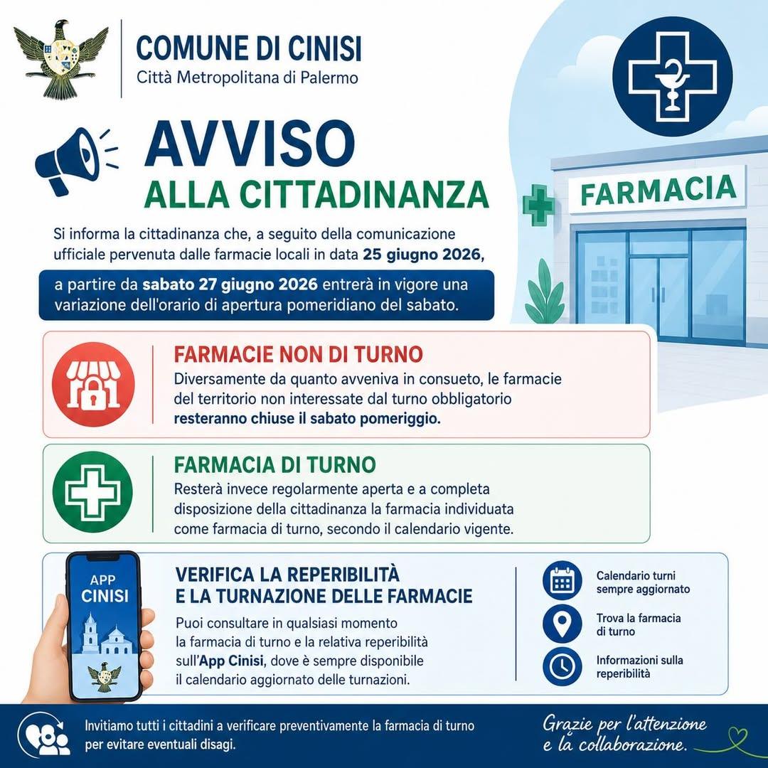 Comune di Cinisi Posted