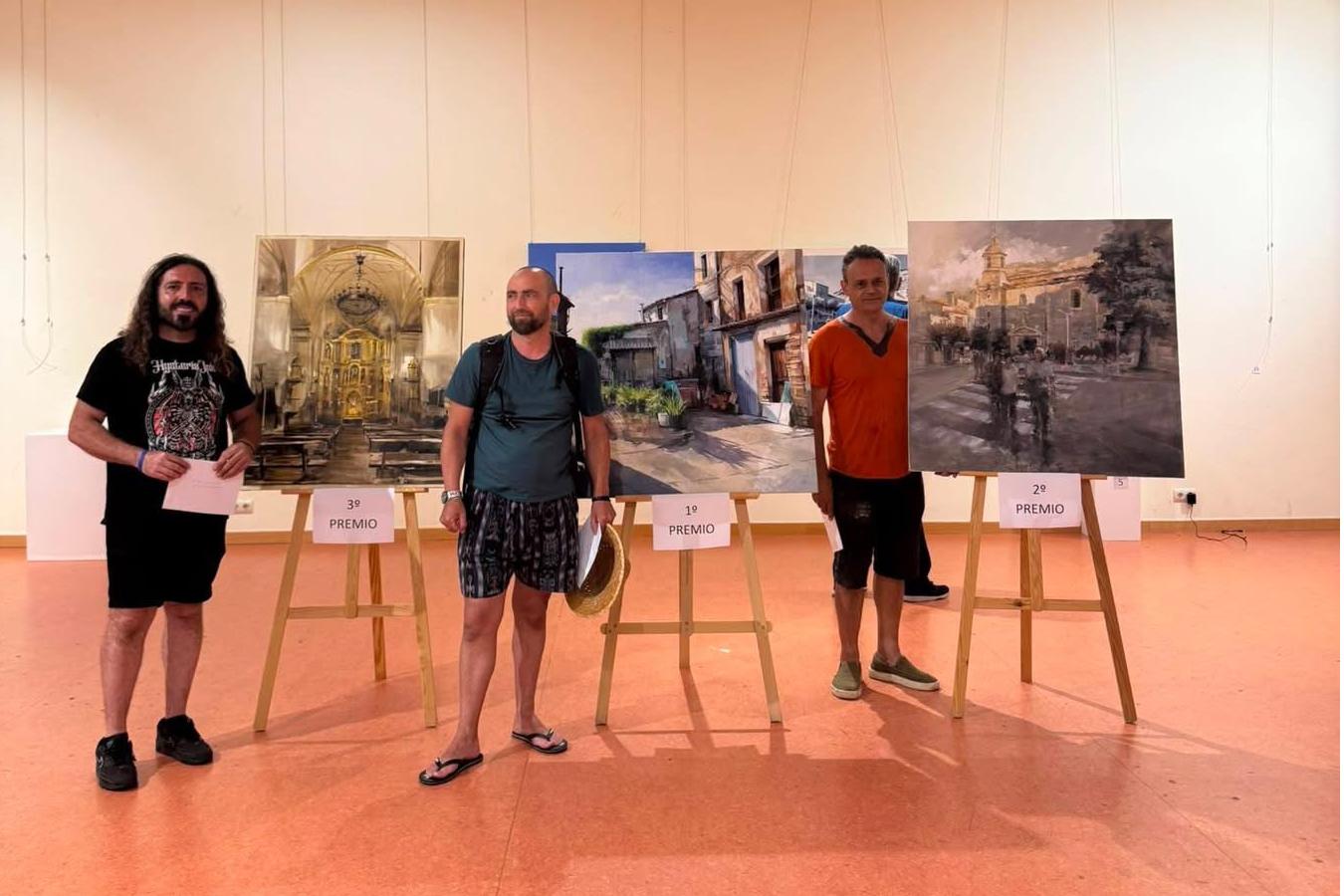 Trabajos ganadores del XXIV Certamen de Pintura al Aire Libre