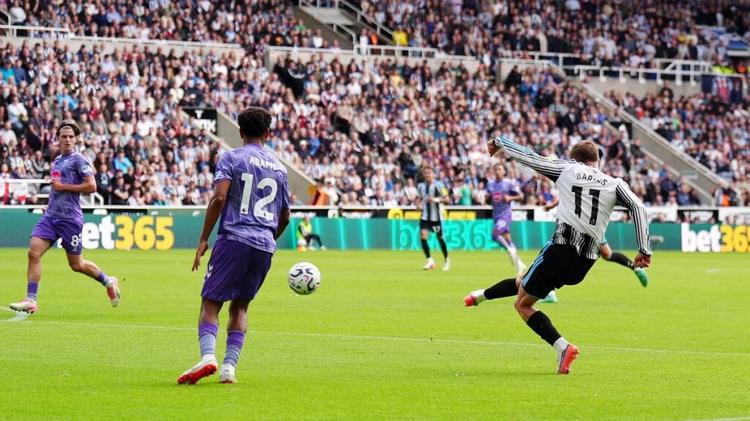 Harvey Barnes Goal Newcastle United Bournemouth