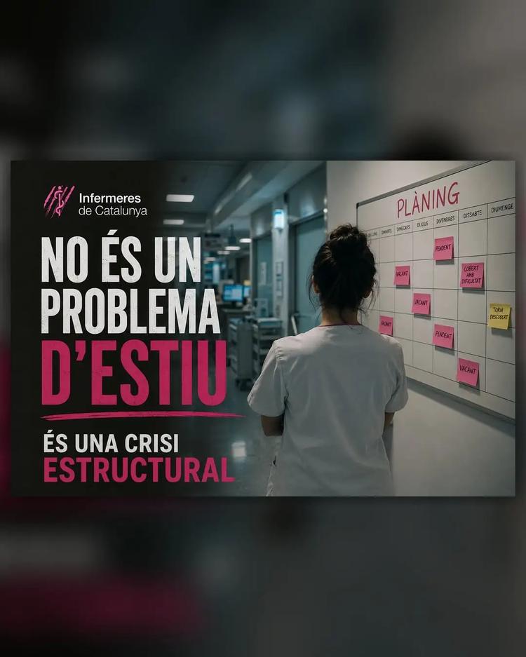 Cada estiu ens projecten la mateixa pel·lícula: “falten infermeres”