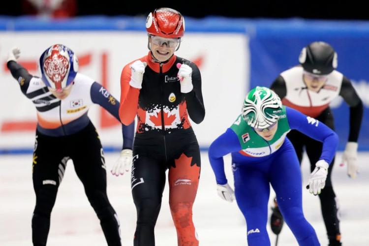 Kim Boutin, patinage de vitesse sur piste courte, short track