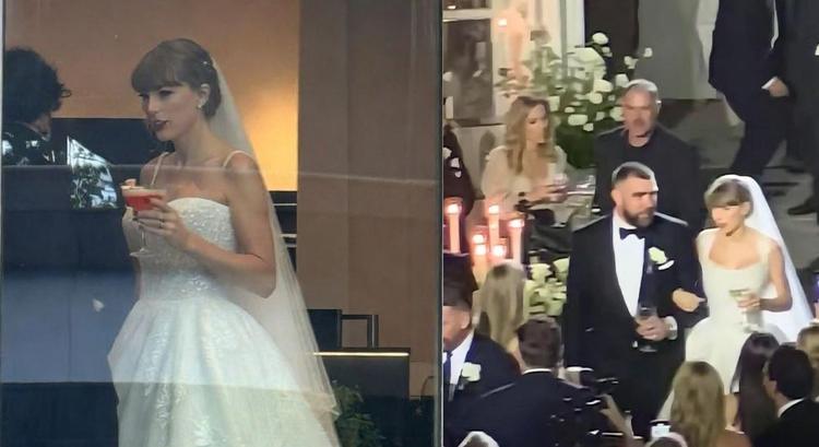 ¡Taylor Swift y Travis Kelce se casaron! Todos los detalles de la boda del año en Madison Square Garden (con Adam Sandler como oficiante)