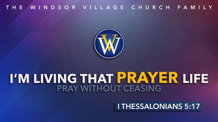 I'm Living that Prayer Prayer Life | Sun | April 26 | 10 AM Weekend Worship Service