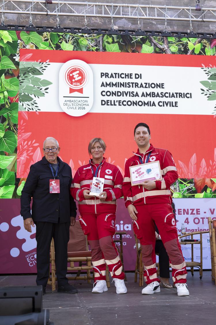 La Croce Rossa di Bagni di Lucca è “Ambasciatrice dell’economia civile 2026”. Un premio che riconosce il valore della collaborazione fra enti pubblici e Terzo settore.