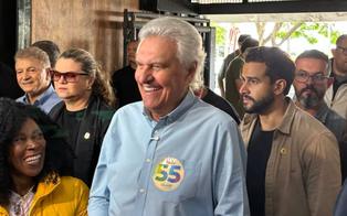 Caiado diz que eleitor ainda está avaliando candidatos, após nova pesquisa Quaest