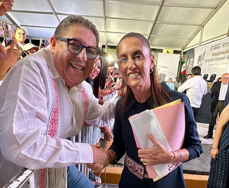 Jiutepec celebra: Nuevo Hospital General con Sheinbaum y Mercado promete atención de vanguardia