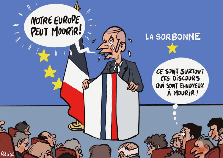Emmanuel Macron relance la campagne pour les élections européennes