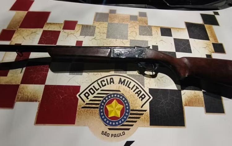 Homem é preso em Itupeva suspeito de agredir mulher grávida e dar tiros de espingarda para o alto