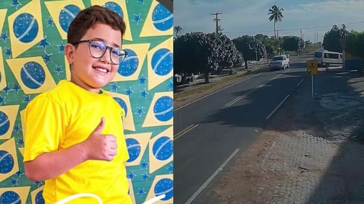 Criança de 9 anos morre atropelada após descer de van escolar em rodovia no RN