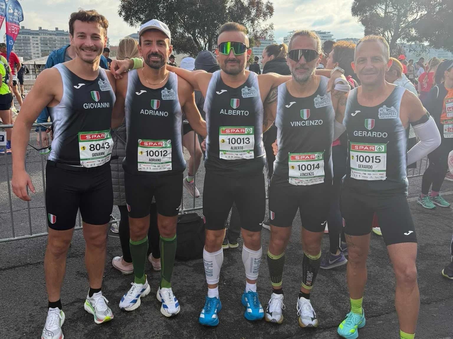 Maratona di Budapest: grandi risultati per gli atleti del Vallo di Diano