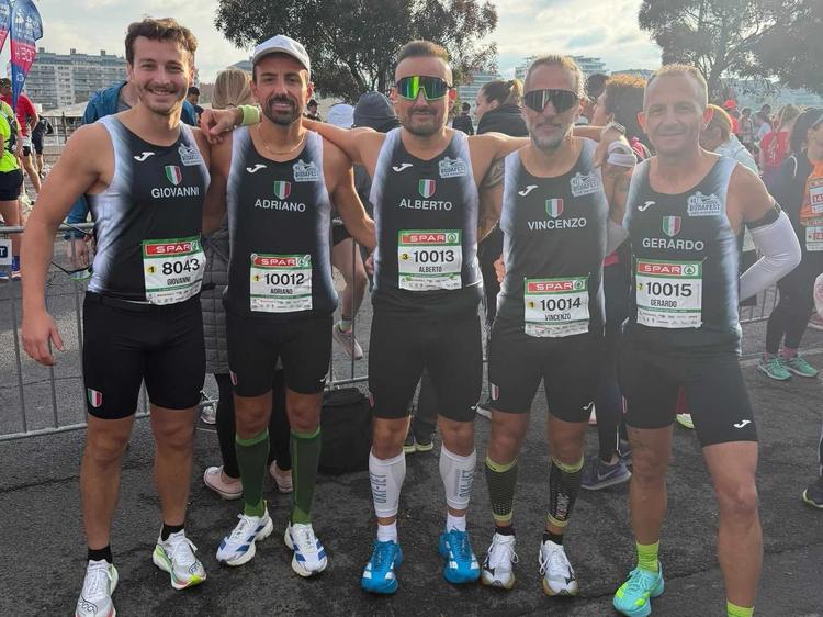 Maratona di Budapest: grandi risultati per gli atleti del Vallo di Diano