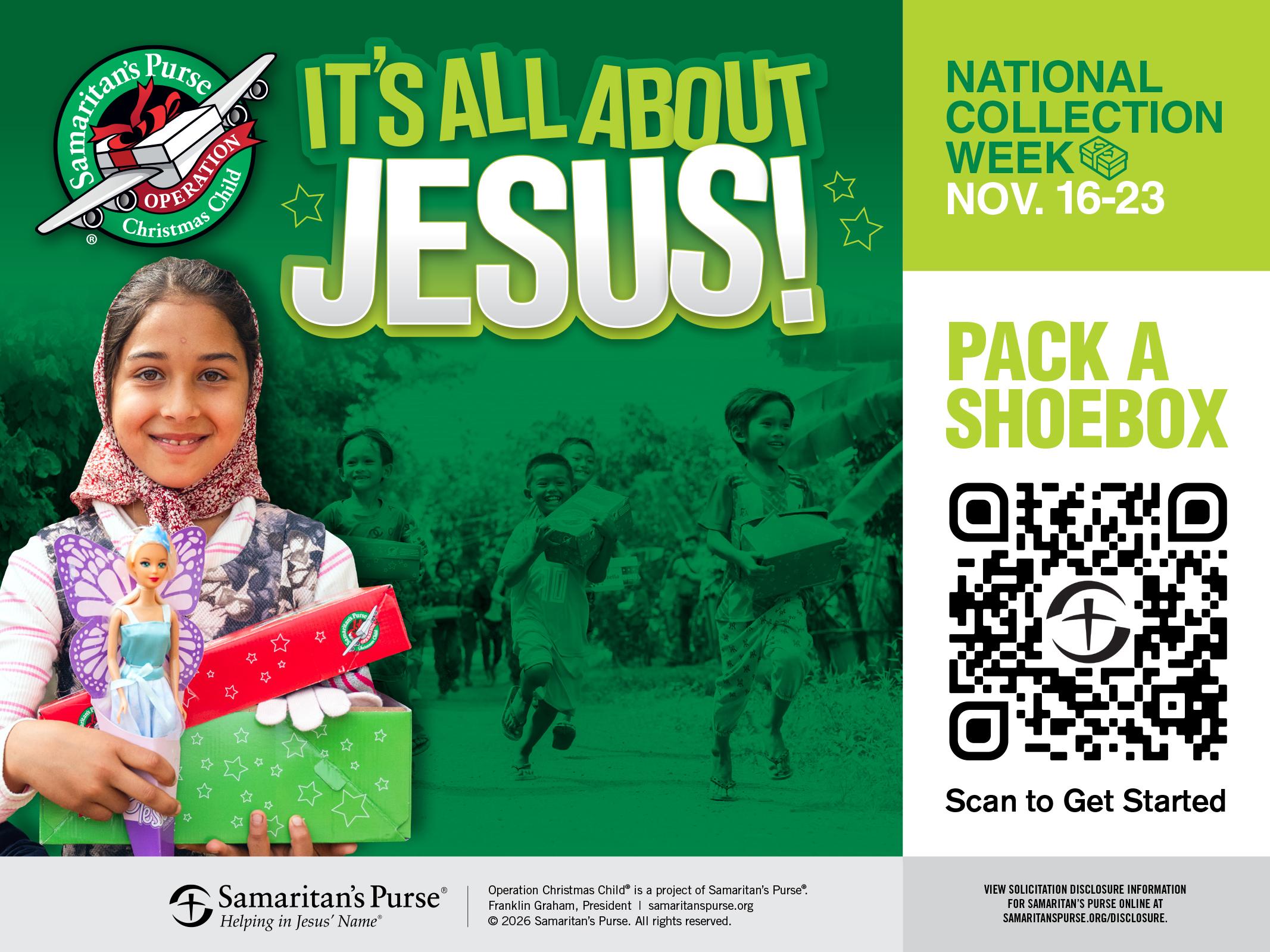 It’s Shoebox season!