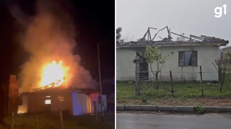 Homem de 76 morre após incêndio em residência em Rosário do Sul, no RS