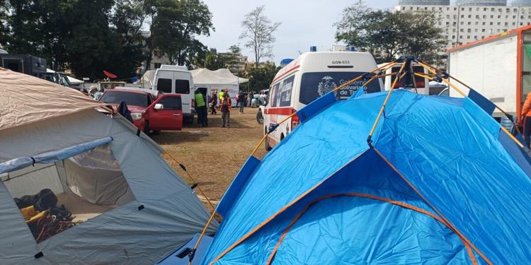Terremoto in Venezuela, una bimba è nata nel campo sfollati di Caraballeda