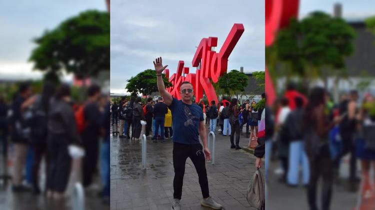 De socorro em cadeira de rodas a encontro com atriz na fila do banheiro: morador de Bauru coleciona 'perrengues' no Rock in Rio