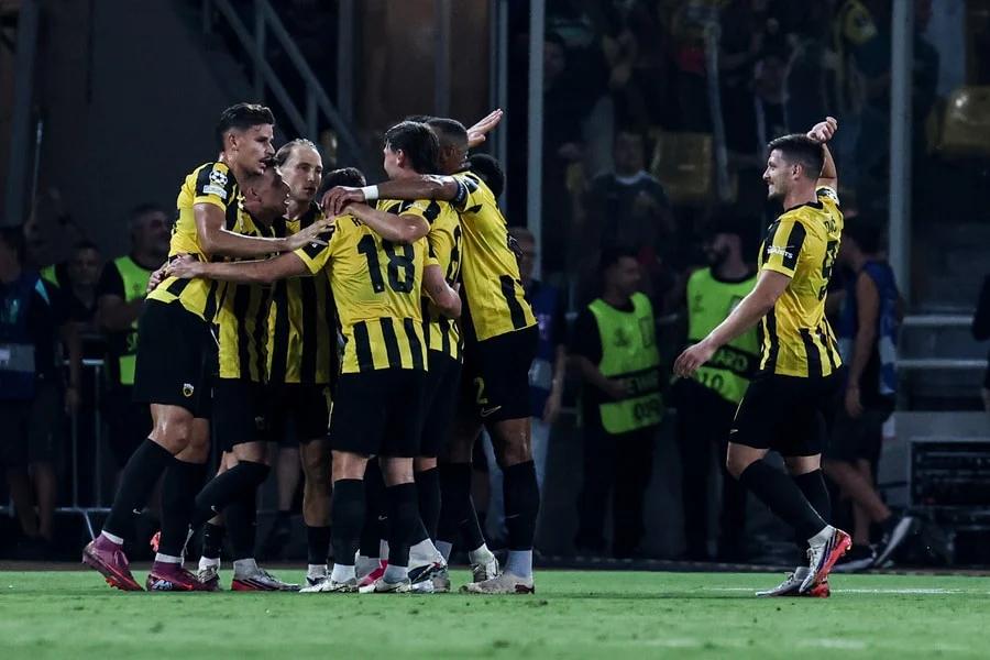 AEK Crushes Levski 4-0 to Return to Champions League After Eight Years