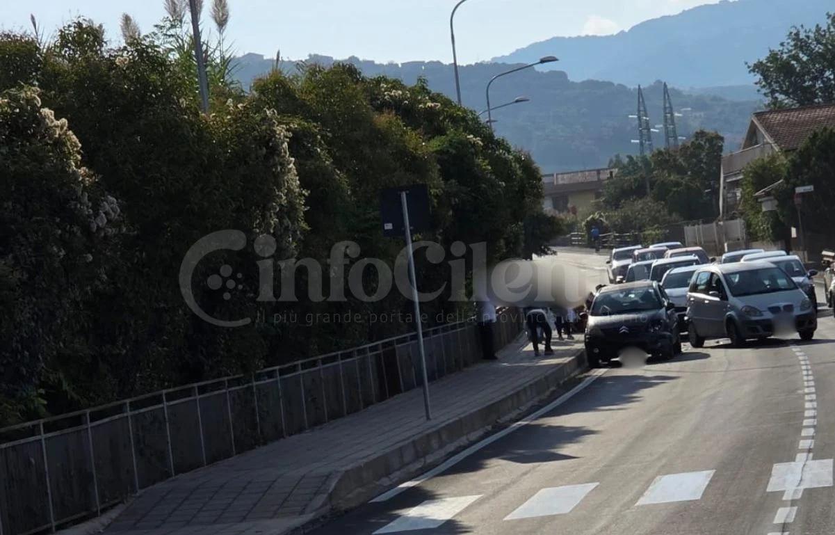 Doppio incidente ad Agropoli: traffico nel caos e un ferito