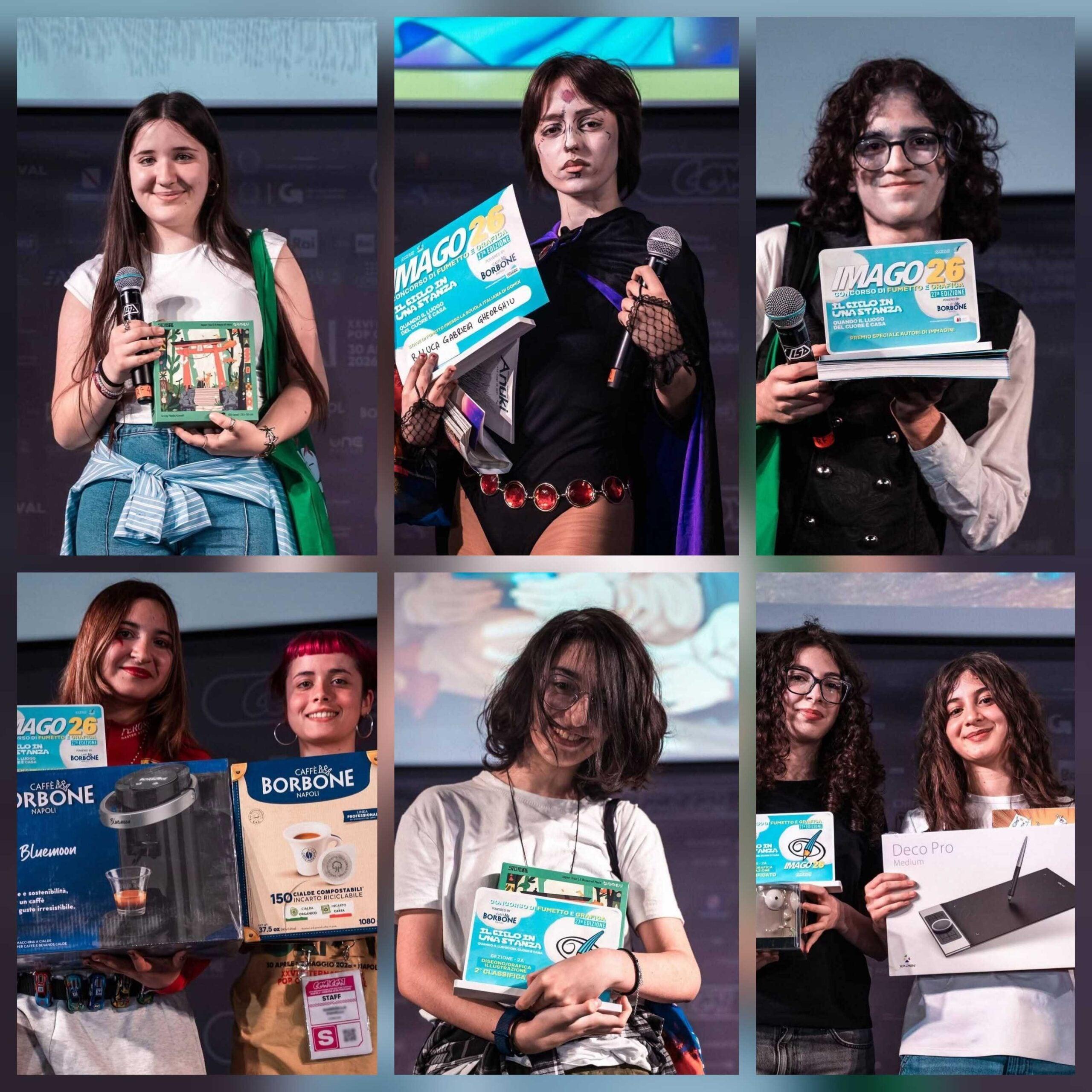 Teggiano: 6 studenti del Pomponio Letto premiati al Comicon 2026 a Napoli