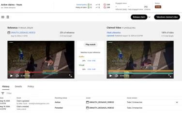 a DMCA takedown request filed by take-two interactive against google