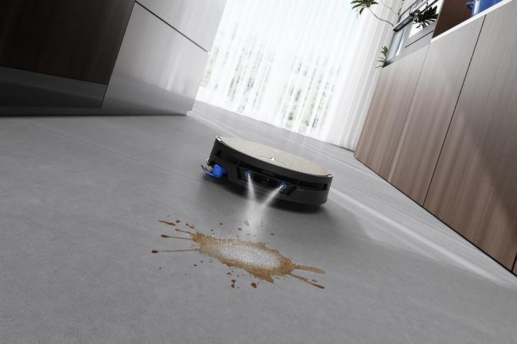 EcoVacs robovac in action