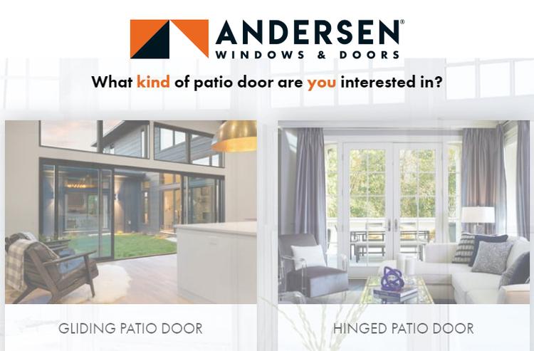 Andersen Patio Door Design Tool