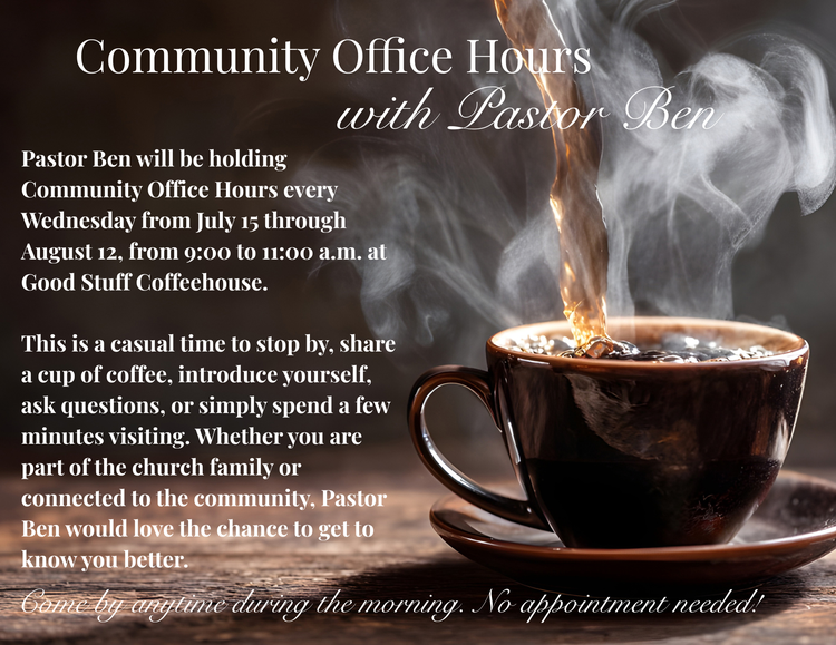 Community Office Hours with Pastor Ben