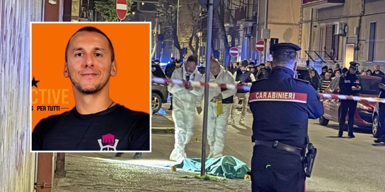 Il personal trainer Annibale Carta freddato sotto casa a Foggia, mistero sul movente