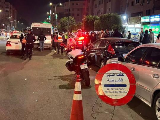 حملة أمنية بسيدي يوسف بن علي تطيح بمروجي مخدرات ولصوص ودراجات معدلة